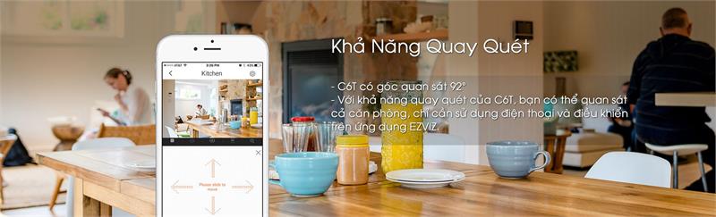 Đại lý phân phối Camera EZVIZ C6T (CS-CV248-A3-32WMFR) có RF giá rẻ
