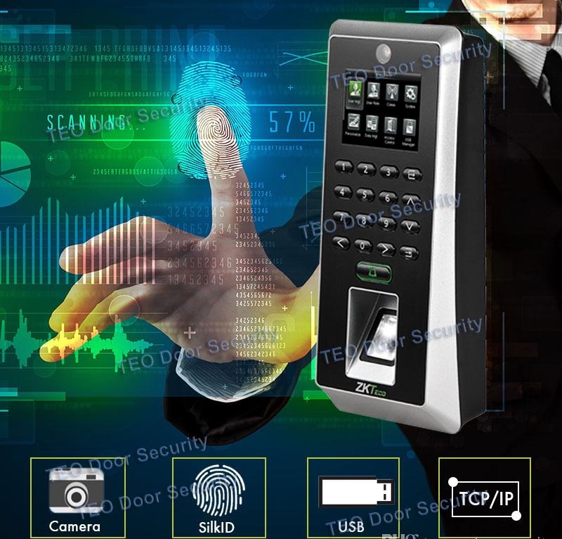 phân phối MÁY CHẤM CÔNG KIỂM SOÁT CỬA VÀO RA ZKTECO F21 LITE