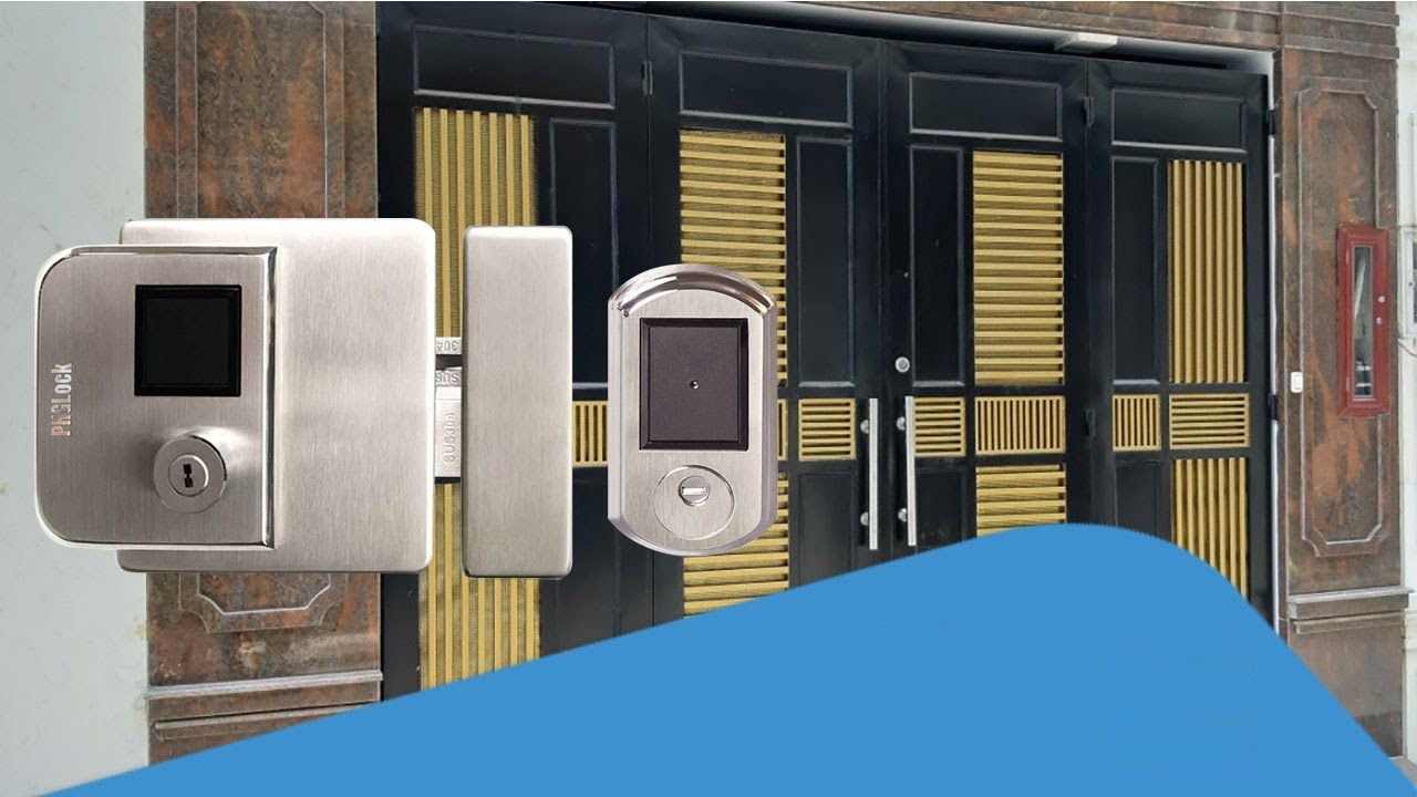 Phân phối Khóa cổng sắt vân tay PHGlock FE38