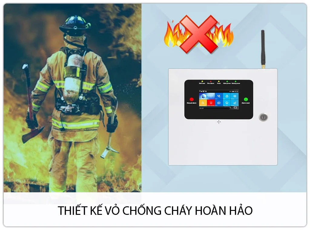 Địa chỉ bán BỘ BÁO ĐỘNG CHỐNG TRỘM QUA WIFI/SIM GW89 CAO CẤP CHỐNG CHÁY giá rẻ