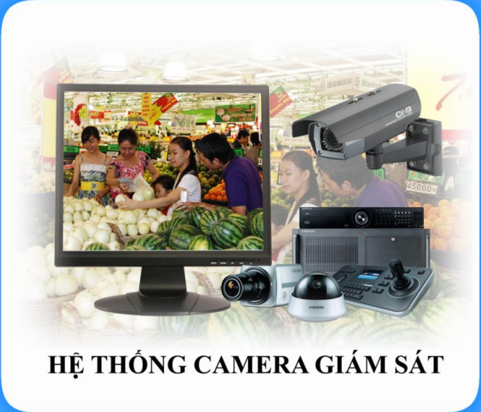 Hệ thống camera giám sát được lắp đặt tại Việt Thiên Phát