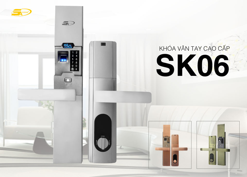 Khoá cửa vân tay 5ASYSTEMS 5A SK06