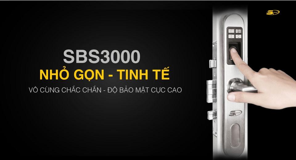 đại lý phân phối KHOÁ CỬA VÂN TAY 5ASYSTEMS 5A 3000 SBS PLUS