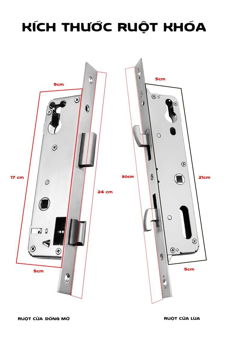 phân phối KHOÁ CỬA VÂN TAY 5ASYSTEMS 5A 3000 SBS PLUS