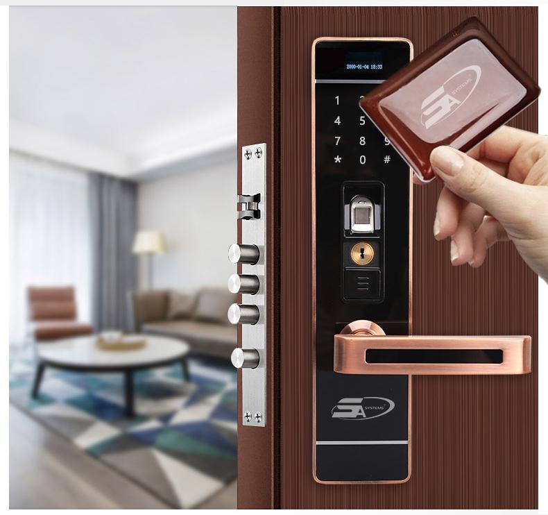 Bán KHOÁ CỬA VÂN TAY 5ASYSTEMS 5A 7800 PLUS ĐỒNG giá rẻ