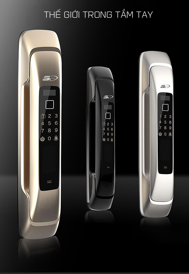 địa chỉ bán KHOÁ CỬA VÂN TAY 5ASYSTEMS 5A SK8000 giá rẻ