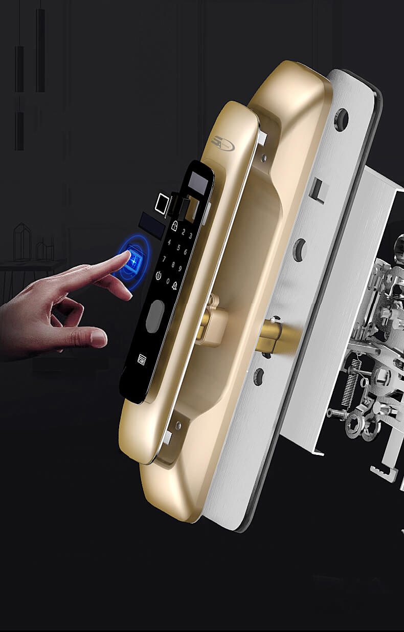 đại lý phân phối KHOÁ CỬA VÂN TAY 5ASYSTEMS 5A SK8000