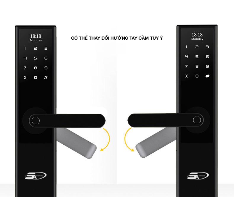 Bán KHOÁ CỬA VÂN TAY 5ASYSTEMS 5A TS2000 PLUS giá rẻ