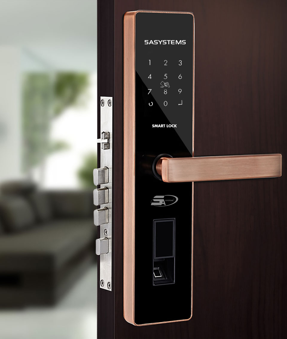 Bán KHOÁ CỬA VÂN TAY 5ASYSTEMS 5A TS7000 PLUS ĐỒNG giá rẻ