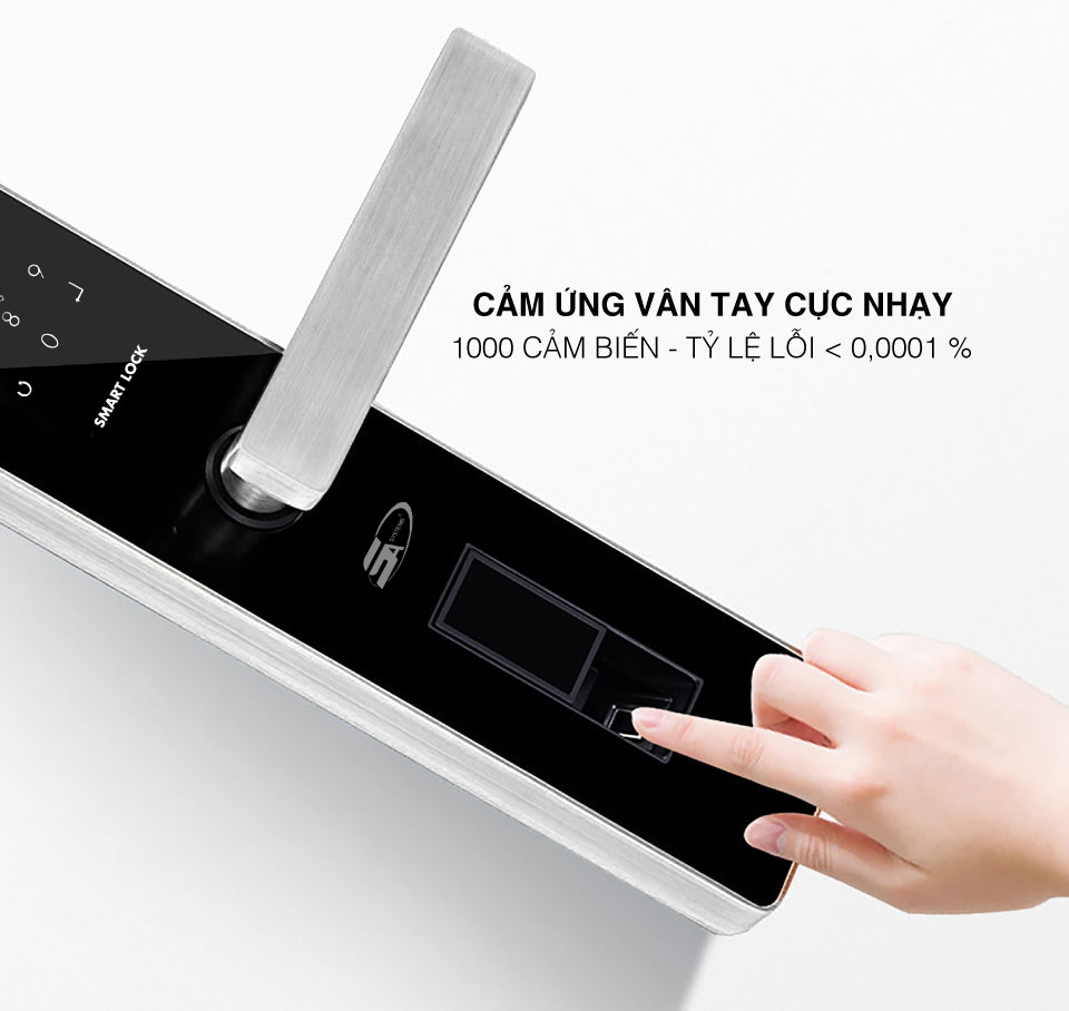 phân phối KHOÁ CỬA VÂN TAY 5ASYSTEMS 5A TS7000 PLUS