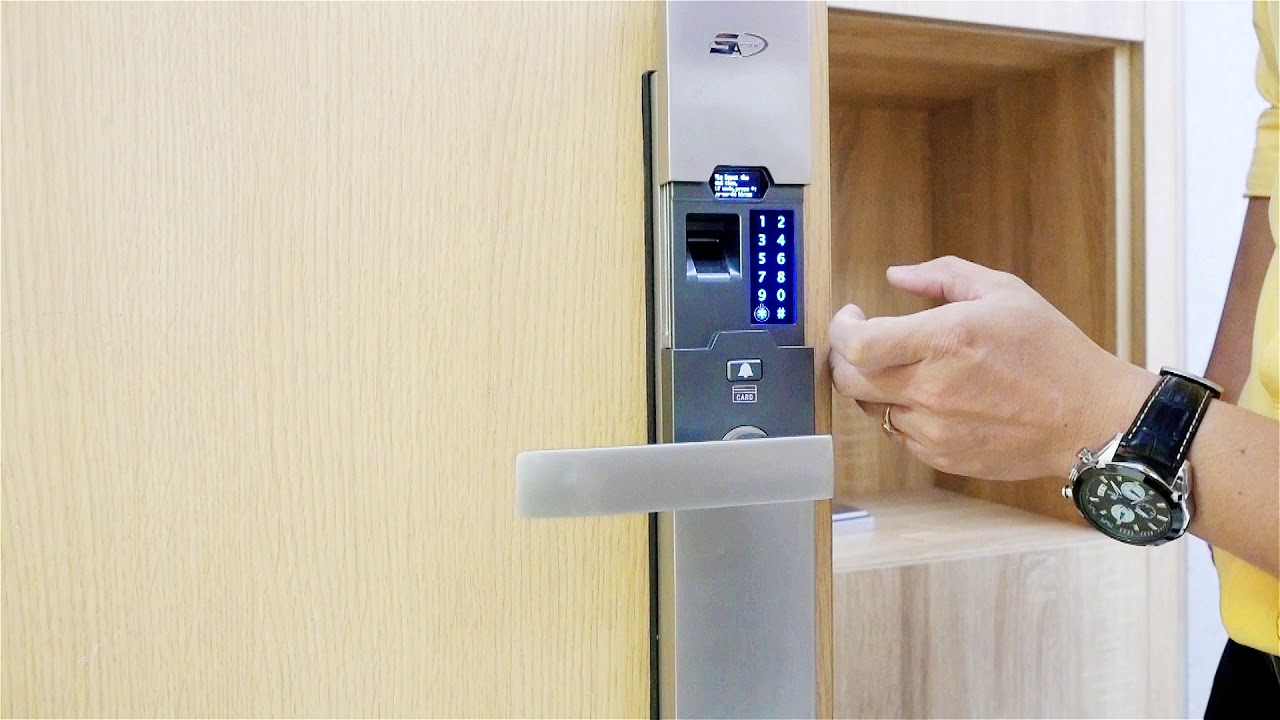 Khoá cửa vân tay 5ASYSTEMS 5A SK06 - Được Phân Phối Tại An Ninh 365