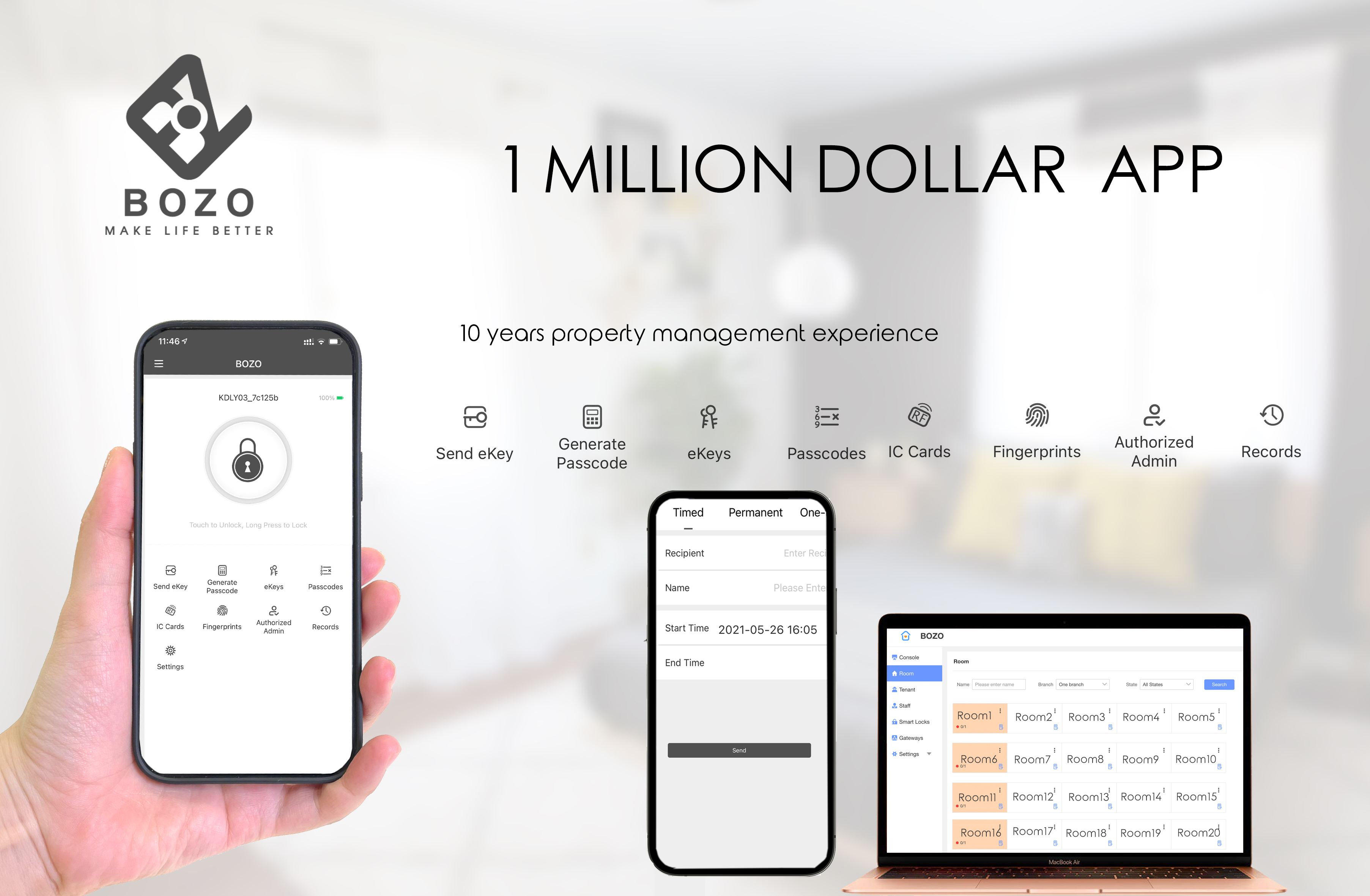 Mua bán khóa cửa vân tay BOZO J301