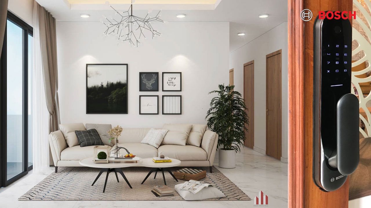 KHÓA CỬA ĐIỆN TỬ BOSCH FU700 - Được Phân Phối Tại An Ninh 365