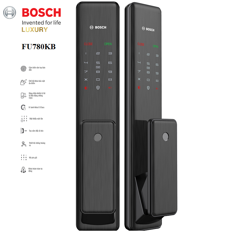 Sửa chữa Khóa cửa điện tử Bosch FU780