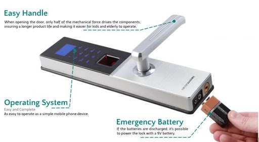 Bán KHOÁ CỬA ĐIỆN TỬ THÔNG MINH DESSMANN G811 giá rẻ