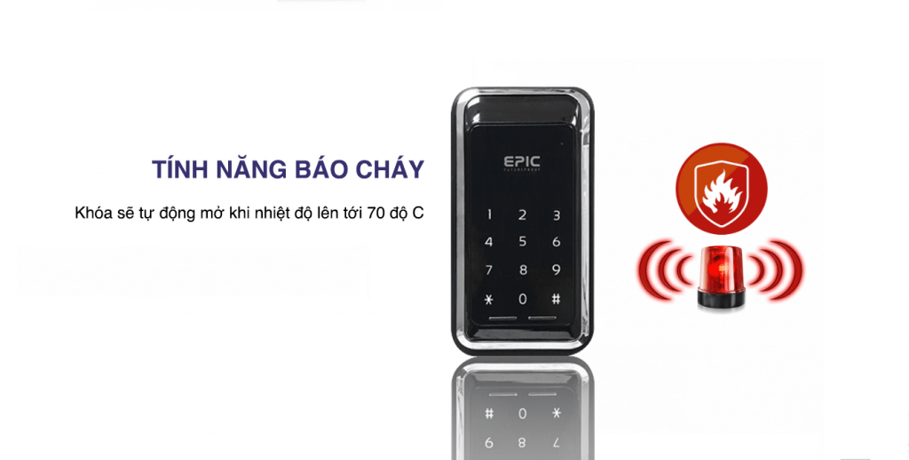 Lắp đặt Khóa cửa điện tử Epic ES 100D