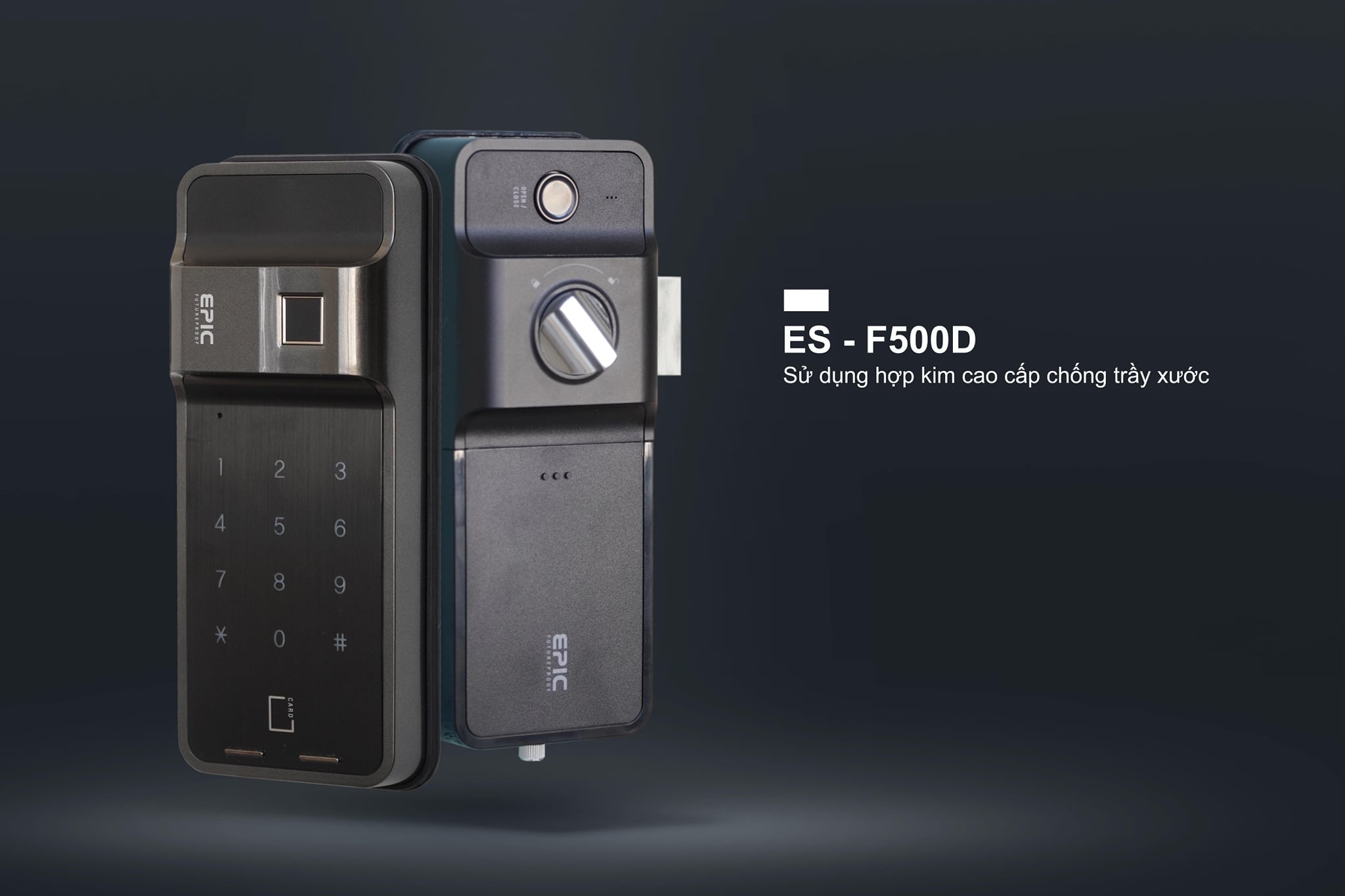 Dịch vụ lắp đặt khóa cửa điện tử Epic ES F500D tại Hà Nội