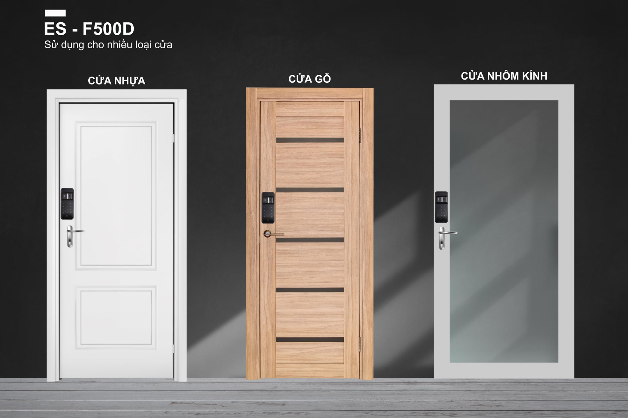 Phân phối Khóa cửa điện tử Epic ES F500D