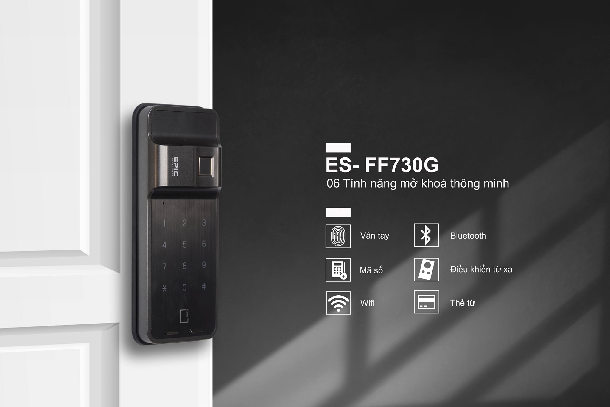 Sửa chữa Khóa cửa điện tử Epic ES F700G