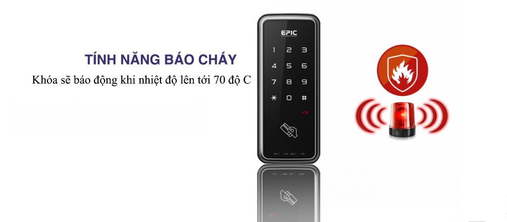 Sửa chữa Khóa cửa điện tử Epic Touch H