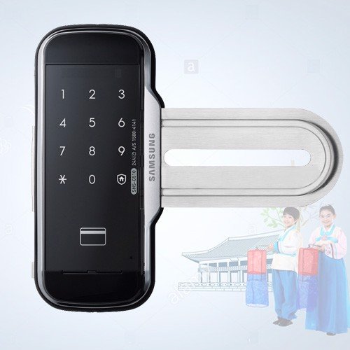 Bán khóa cửa kính Evernet LH300-GS