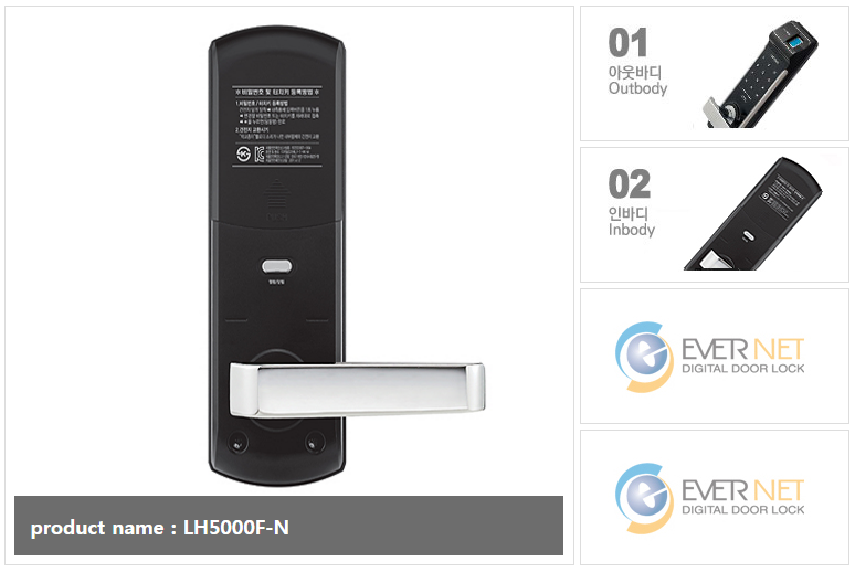 Bán khóa cửa vân tay, điện tử Evernet