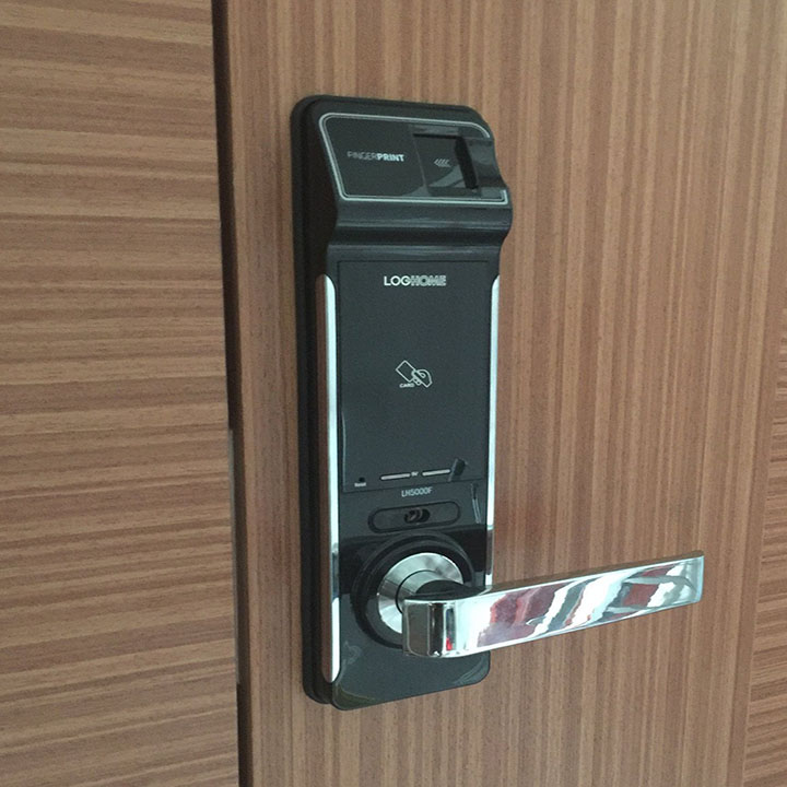 Lắp đặt khóa cửa vân tay Evernet LH5000F-SNK