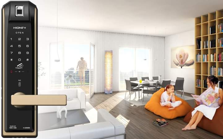 LẮP ĐẶT KHÓA ĐIỆN TỬ HIONE H-5290 TẠI ĐỐNG ĐA - HÀ NỘI