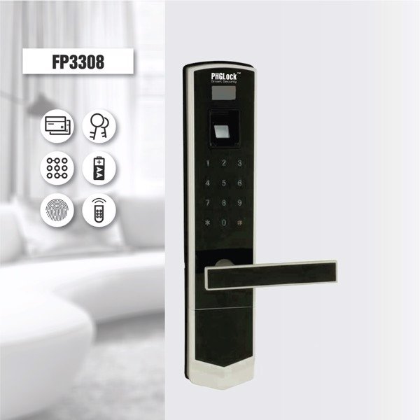 Lắp đặt Khóa cửa điện tử PHGLock FP3308 chính hãng uy tín
