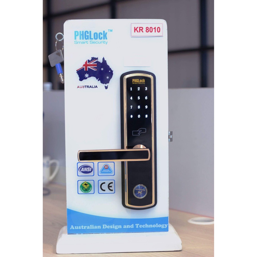 Lắp đặt Khóa cửa điện tử PHGLock KR8011 giá rẻ