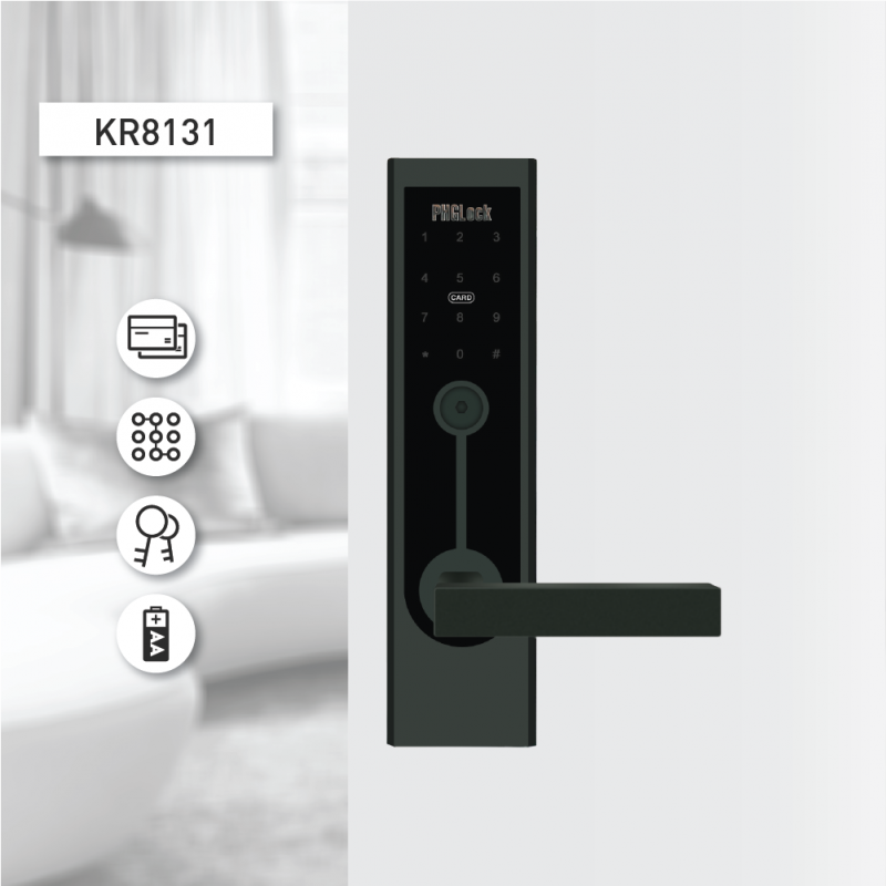 Bán KHOÁ CỬA ĐIỆN TỬ PHGLOCK KR8131 giá rẻ