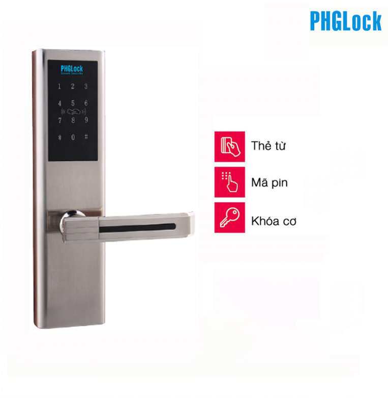 Khóa cửa điện tử PHGLock KR8161
