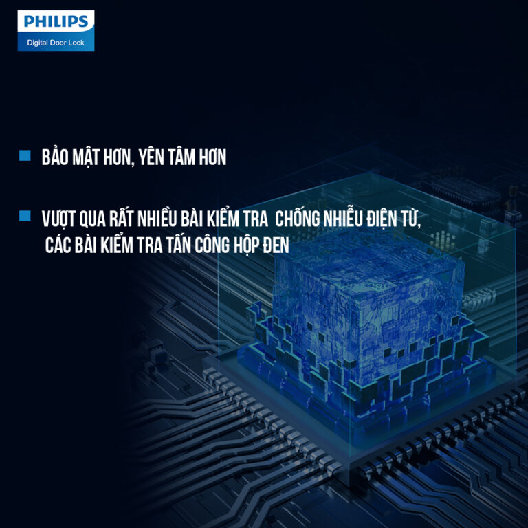 Lắp đặt Khóa cửa vân tay Philips 5100-5H 