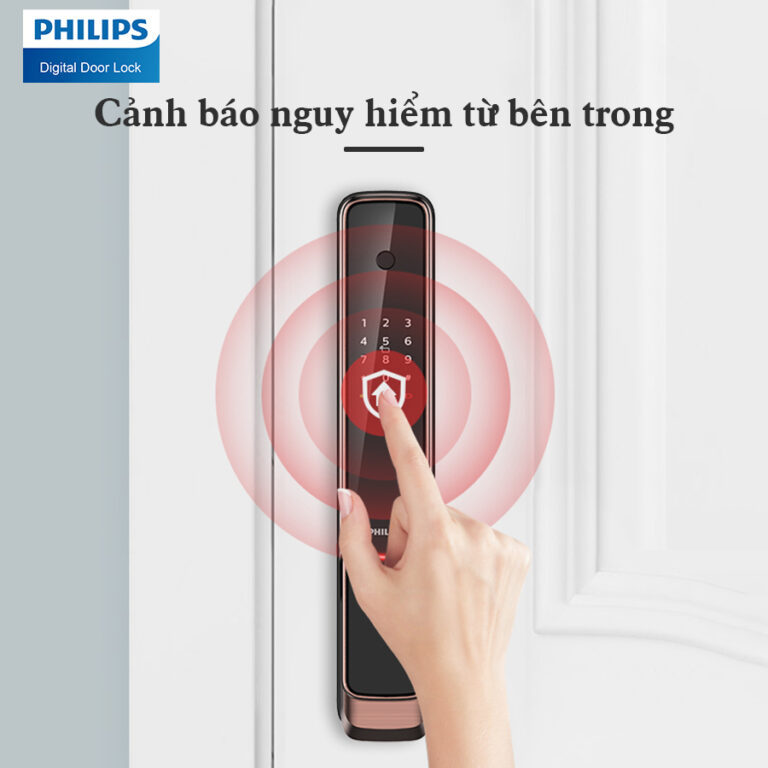 Khóa cửa vân tay Philips 9300 - Được Phân Phối Tại An Ninh 365