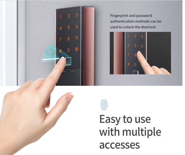 Đại lý phân phối KHÓA CỬA VÂN TAY SAMSUNG SHP-DH538MU/EN (XÁM ĐEN)