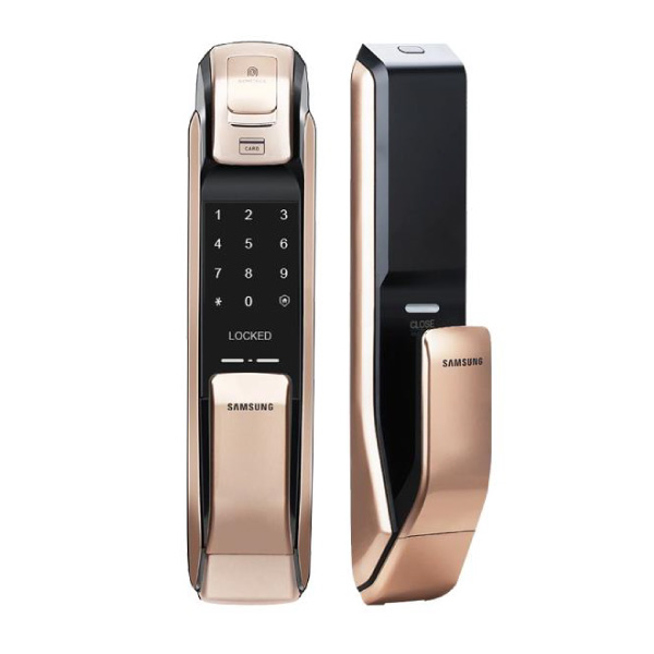 Bán và lắp đặt khóa cửa vân tay điện tử Samsung giá rẻ tại Hà Nội - SAMSUNG SHP-DP728BG/EN