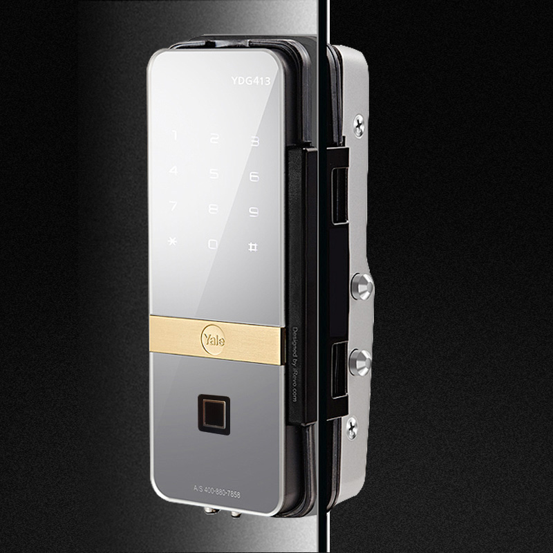 Lắp đặt khóa cửa kính Yale YDG 413 tại Hà Nội