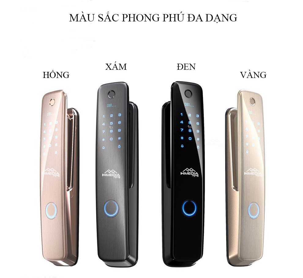 Khoá cửa điện tử HIMEDIA HOME P66 - Được Phân Phối Tại Hà Nội 365