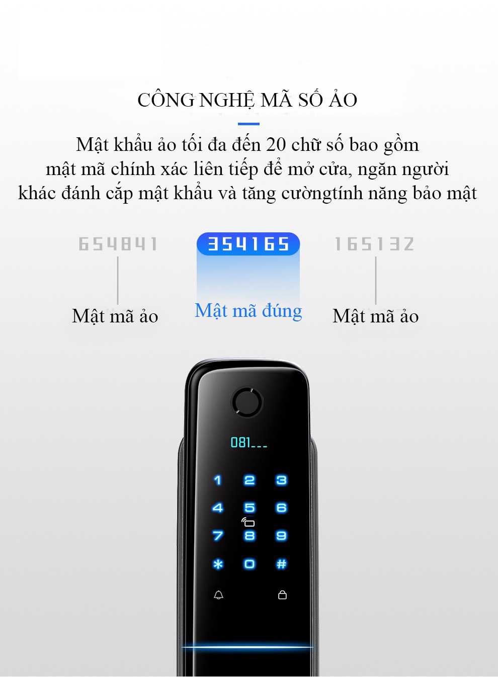 phân phối KHOÁ CỬA ĐIỆN TỬ HIMEDIA HOME P66