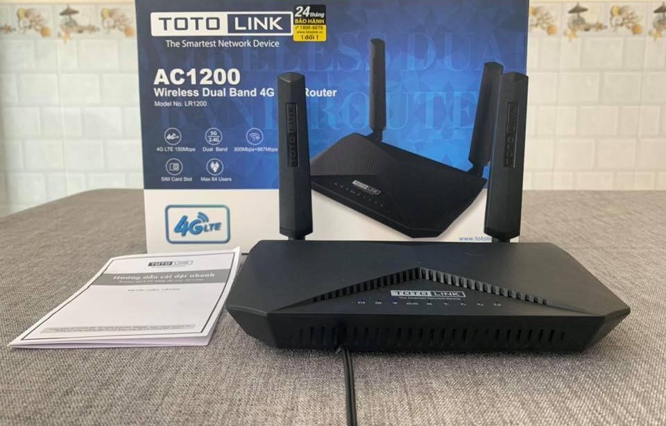 Mua Bộ phát wifi dùng sim Totolink LR1200 ở đâu uy tín