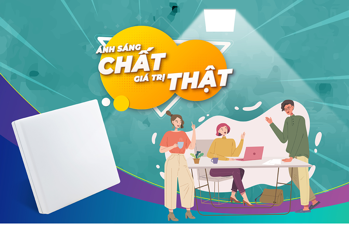 Đèn Led Ốp trần vuông 12W đế nhựa LN12N 170x170/12W