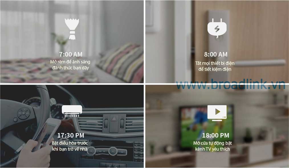 hẹn giờ tự tắt mở thiết bị điện trong nhà - smarthome, nhà thông minh