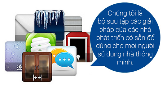 điều khiển thiết bị tivi, rèm cửa, điều hòa với điện thoại