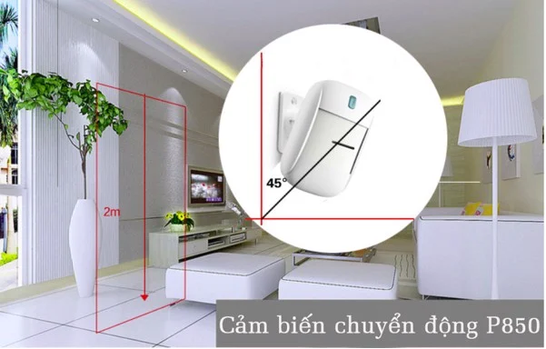 Bán CẢM BIẾN PIR CAO CẤP SMARTZ P850 giá rẻ
