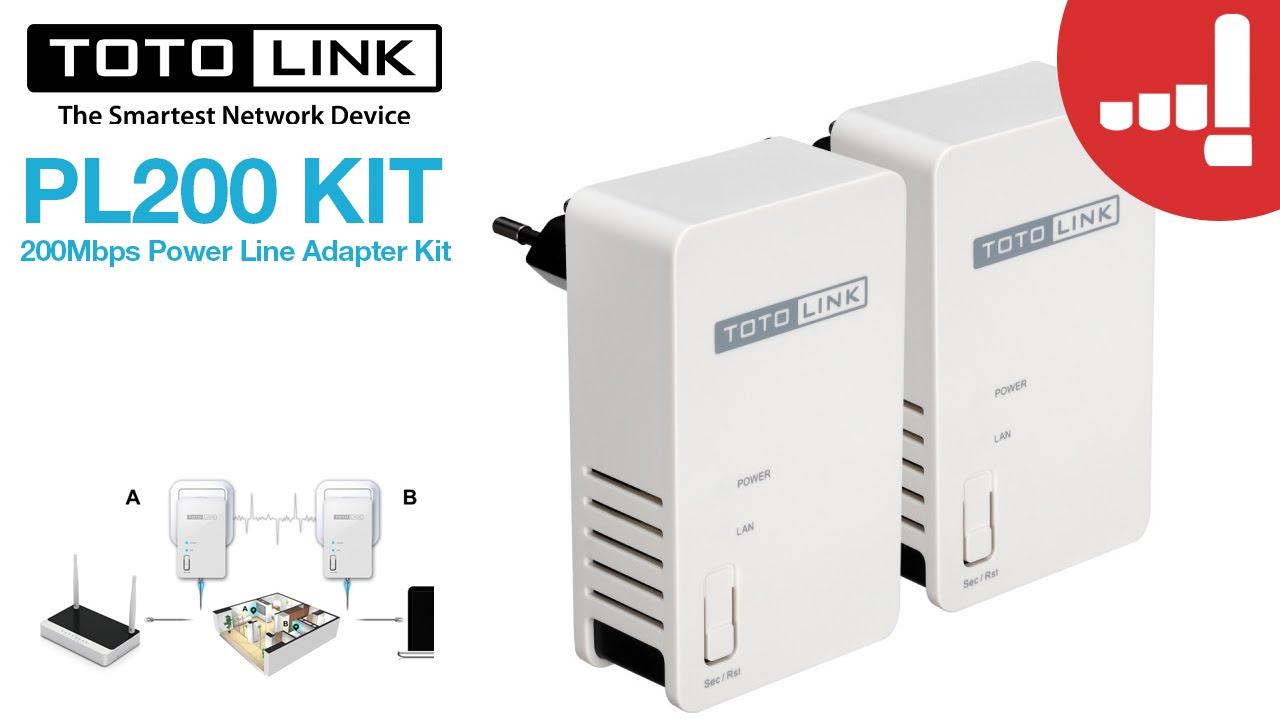 Đại lý phân phối Bộ Mở Rộng Mạng Bằng Đường Điện Totolink PL200KIT chính hãng