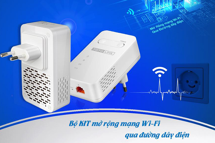 Bán Bộ mở rộng mạng qua đường điện TOTOLINK PLC350KIT rẻ nhất Hà Nội