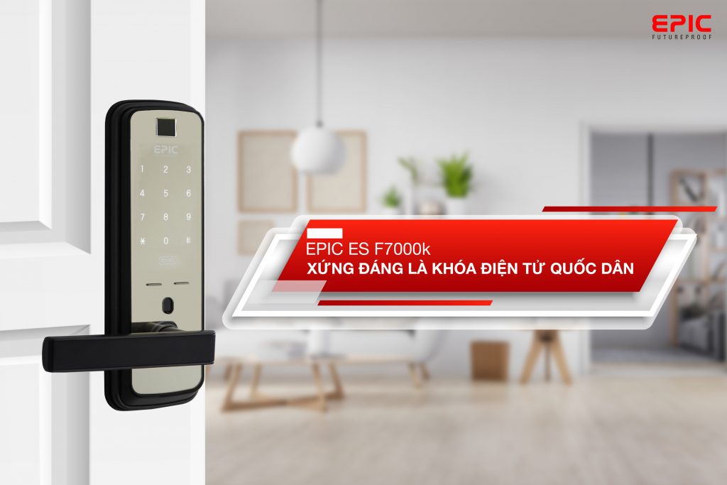 Phân phối Khóa cửa điện tử Epic ES F7000K