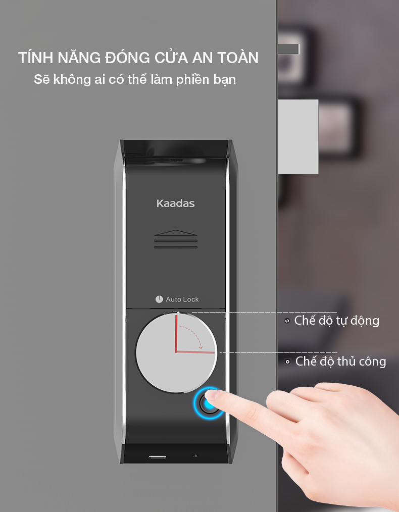 Mua và lắp đặt Khóa Vân Tay KAADAS M9