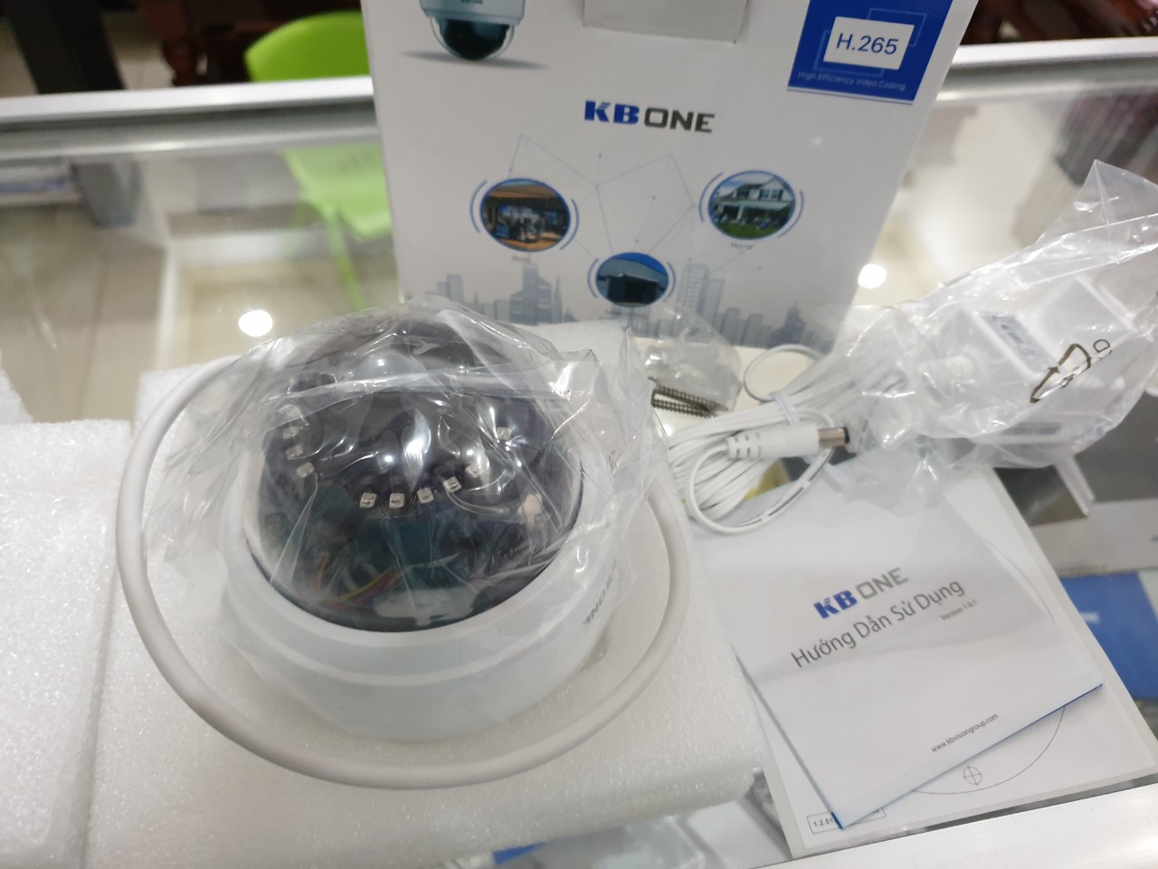 Camera IP Wifi Dome 4.0MP KBONE KN-4002WN - Được Phân Phối Tại An Ninh 365