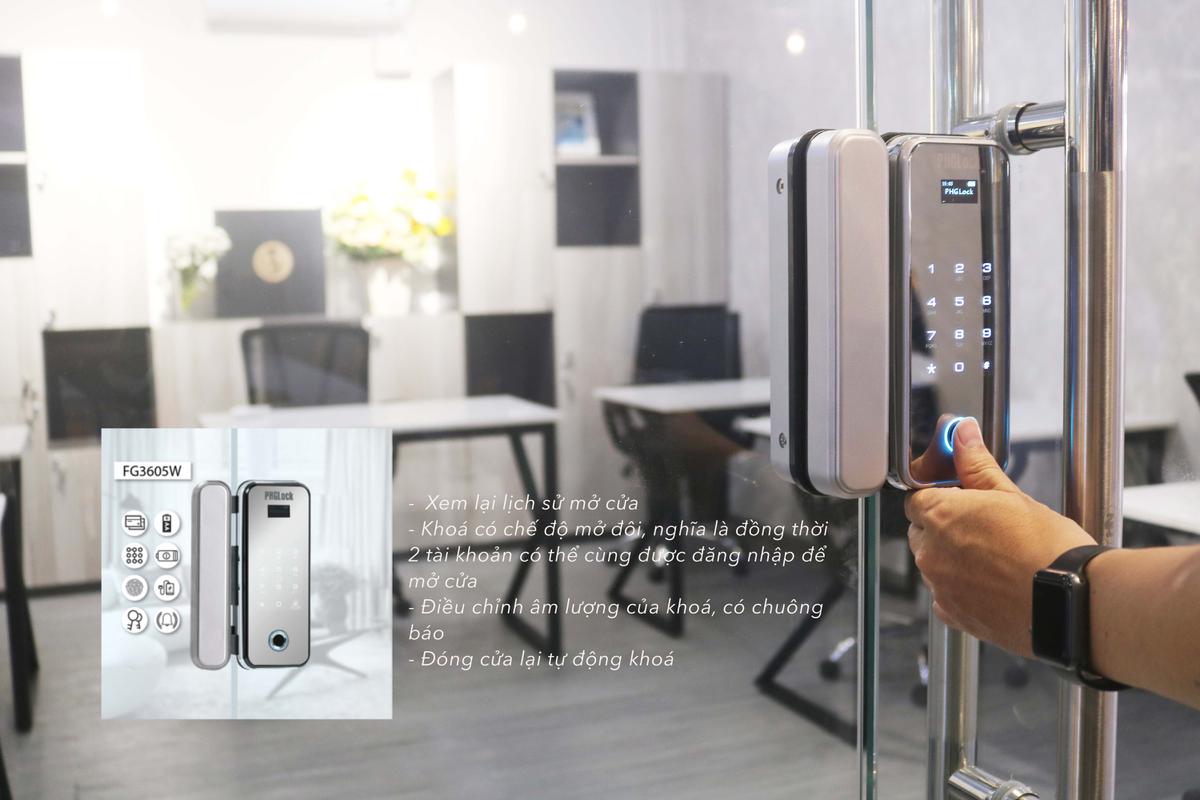 Khoá cửa điện tử PHGLock FG3605W - Phân phối tại An Ninh 365